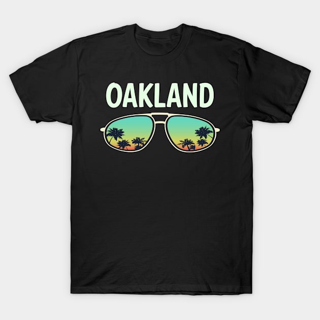 Nature Glasses Oakland T-Shirt by rosenbaumquinton52